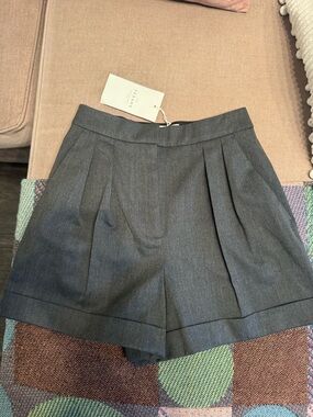 Sezane Short Dogan Gris Cuine